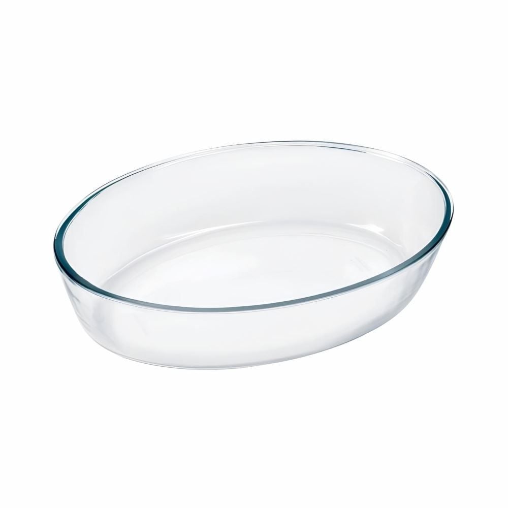 Assadeira Oval Temperado 1,6 Litros Marinex - Transparente