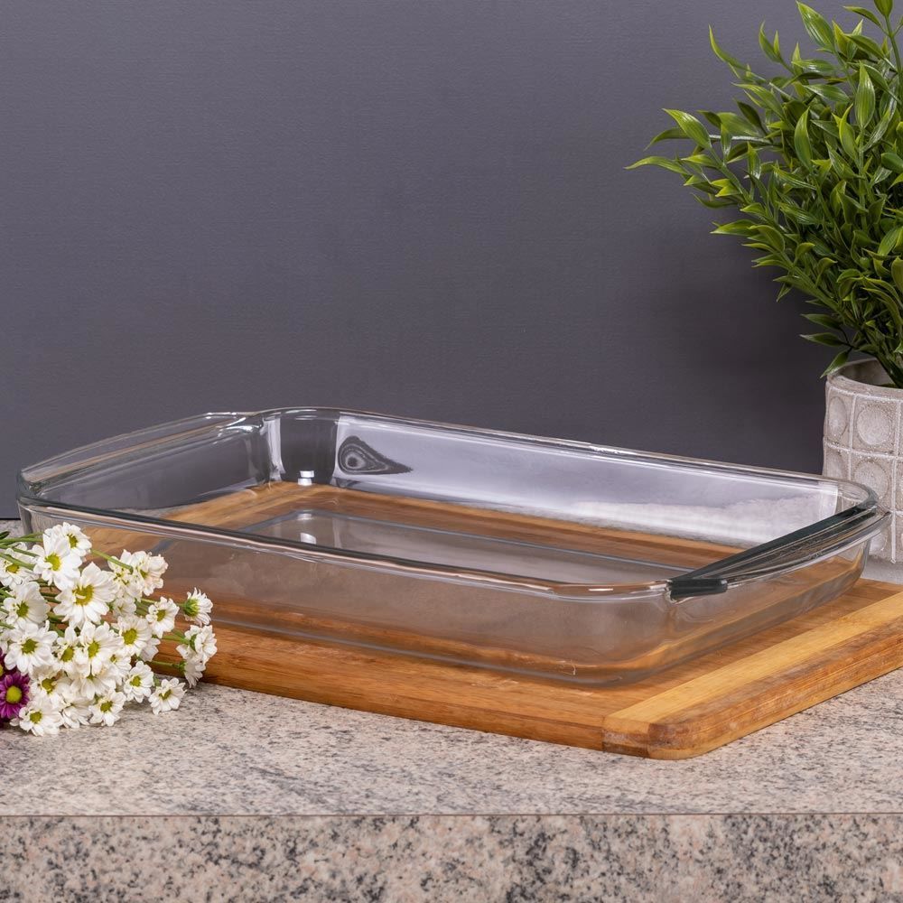 Assadeira Retangular 3,2 Litros Libbey - Vidro
