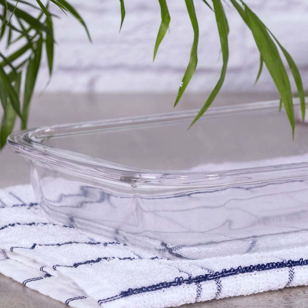 Assadeira Retangular Marinex 1,6 Litros - Vidro