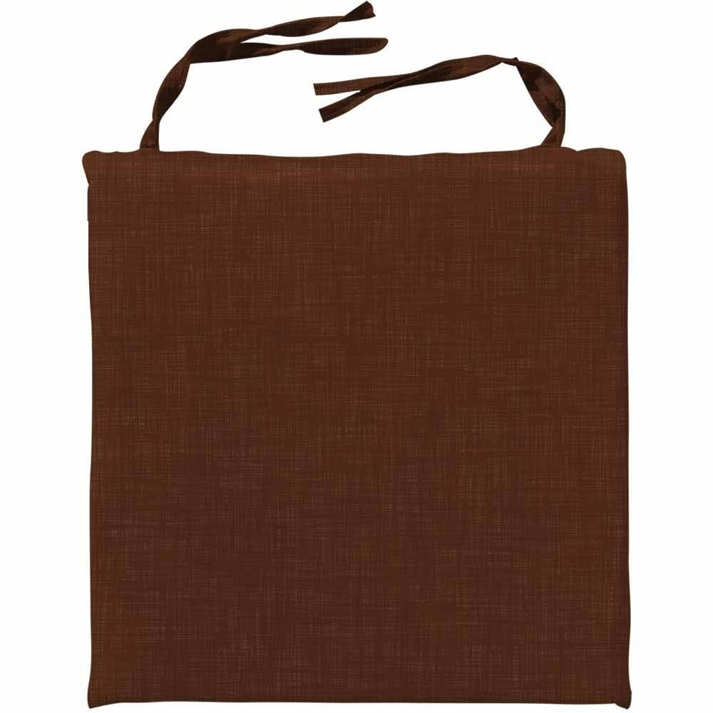 Assento De Cadeira 40X40 Cm Havan Casa - MARROM TEXTURA