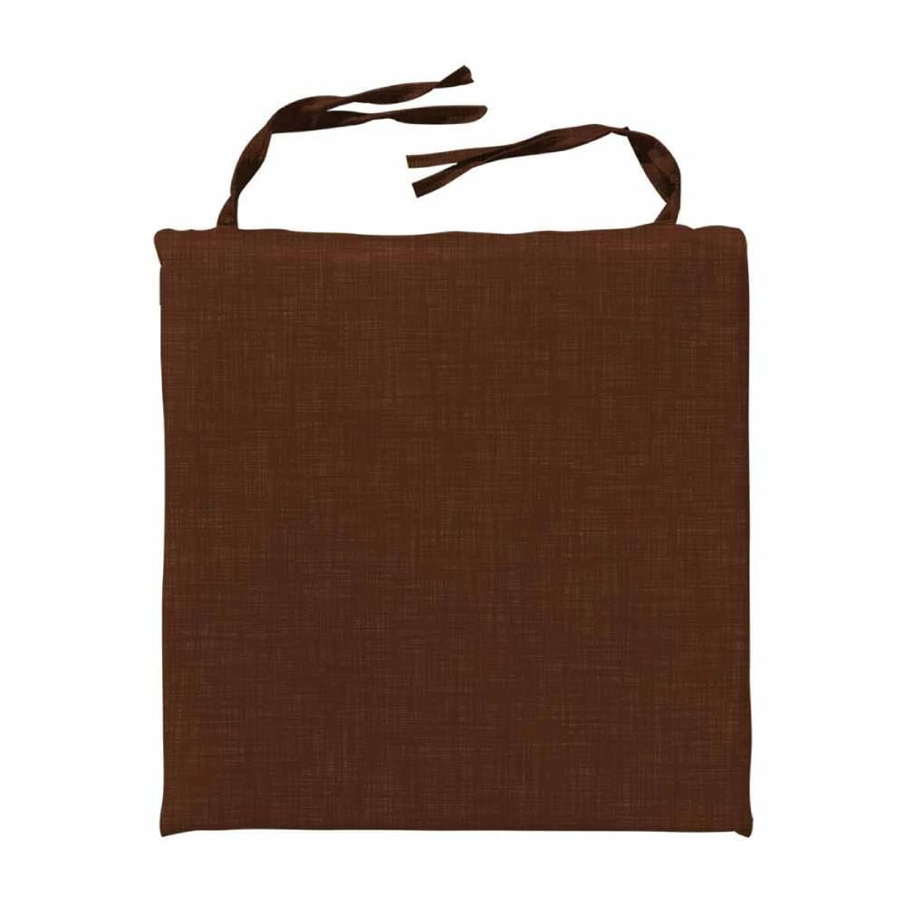 Assento De Cadeira 40X40 Cm Havan Casa - Marrom Textura