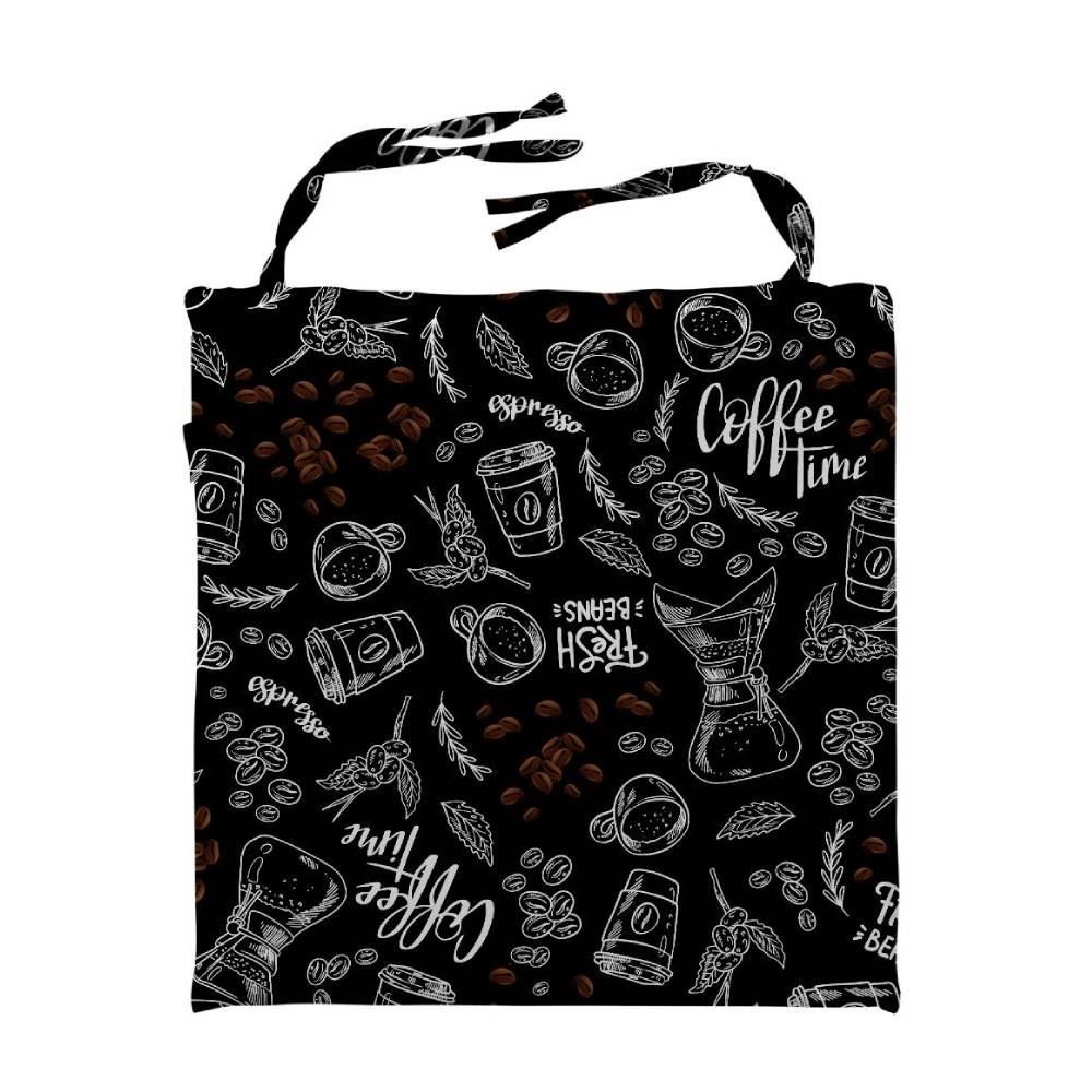 Assento De Cadeira 40X40 Cm Havan Casa - Café Grãos