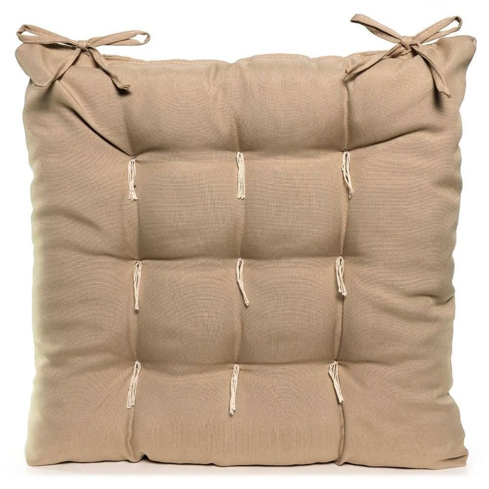 Assento Futton 40X40 Cm Liso Oxford Havan Casa - Bege