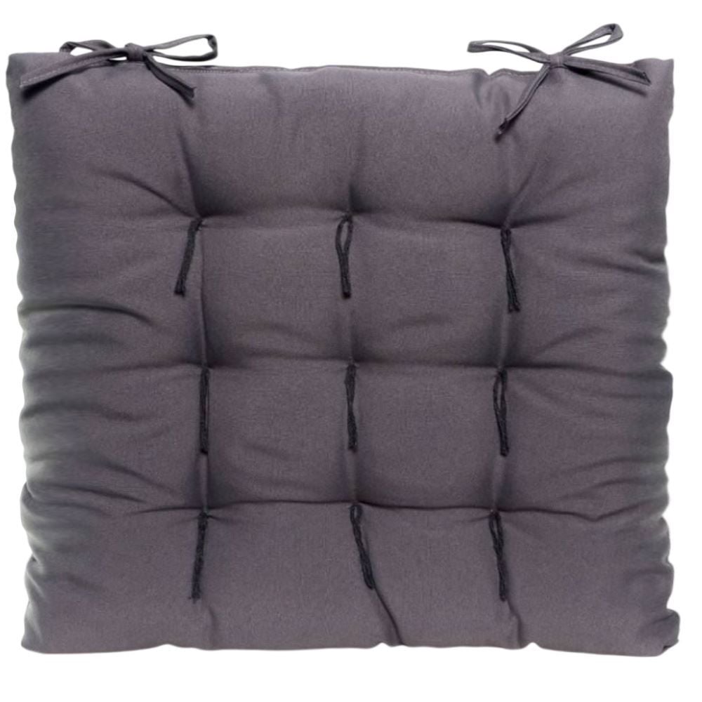 Assento Futton 40X40 cm Liso Oxford Havan Casa - Cinza