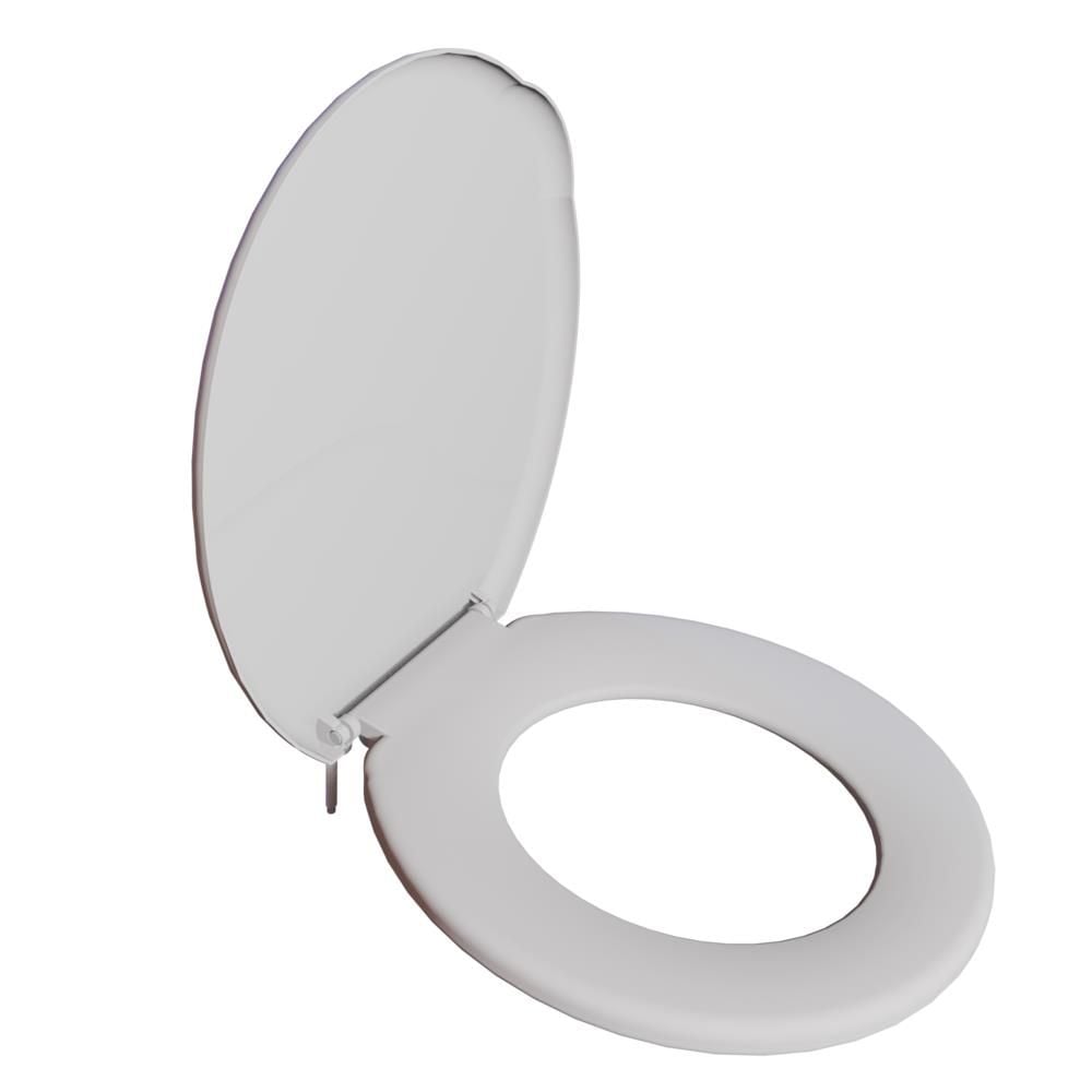 Assento Sanitário Almofadado Slim - BRANCO