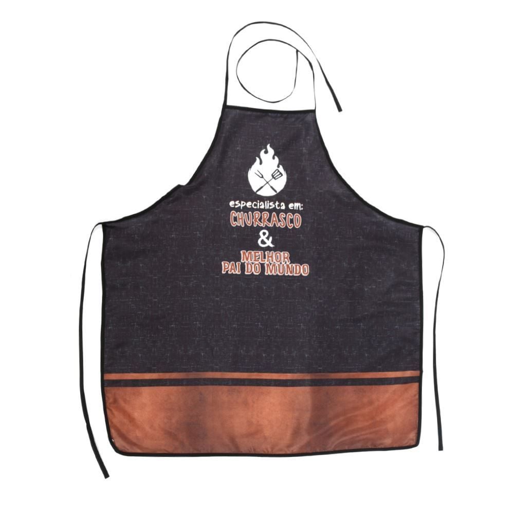 Avental De Cozinha Microfibra Estampado Havan Casa - Especialista e Melhor Pai