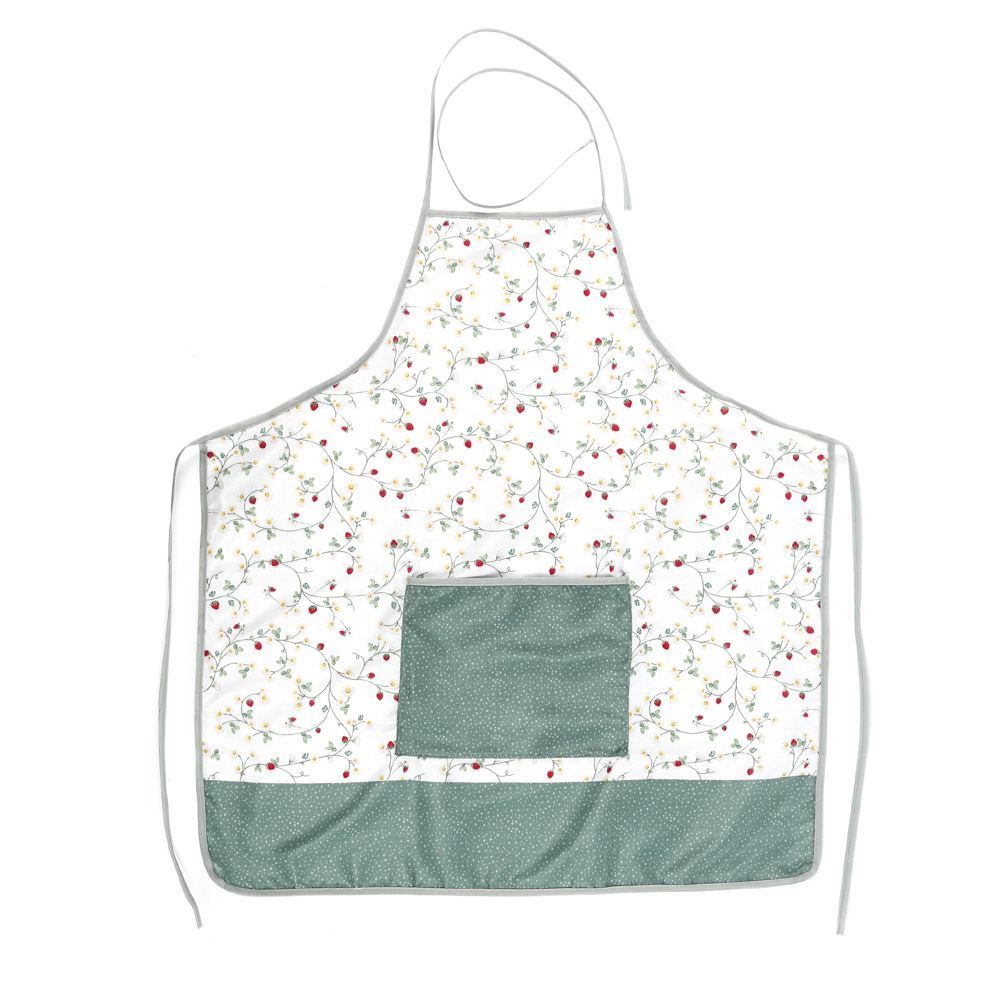 Avental De Cozinha Microfibra Estampado Havan Casa - Morangos