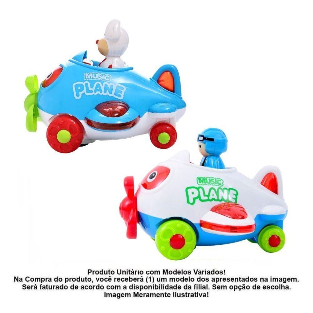 Avião Bate e Volta Havan Toys - Sortido