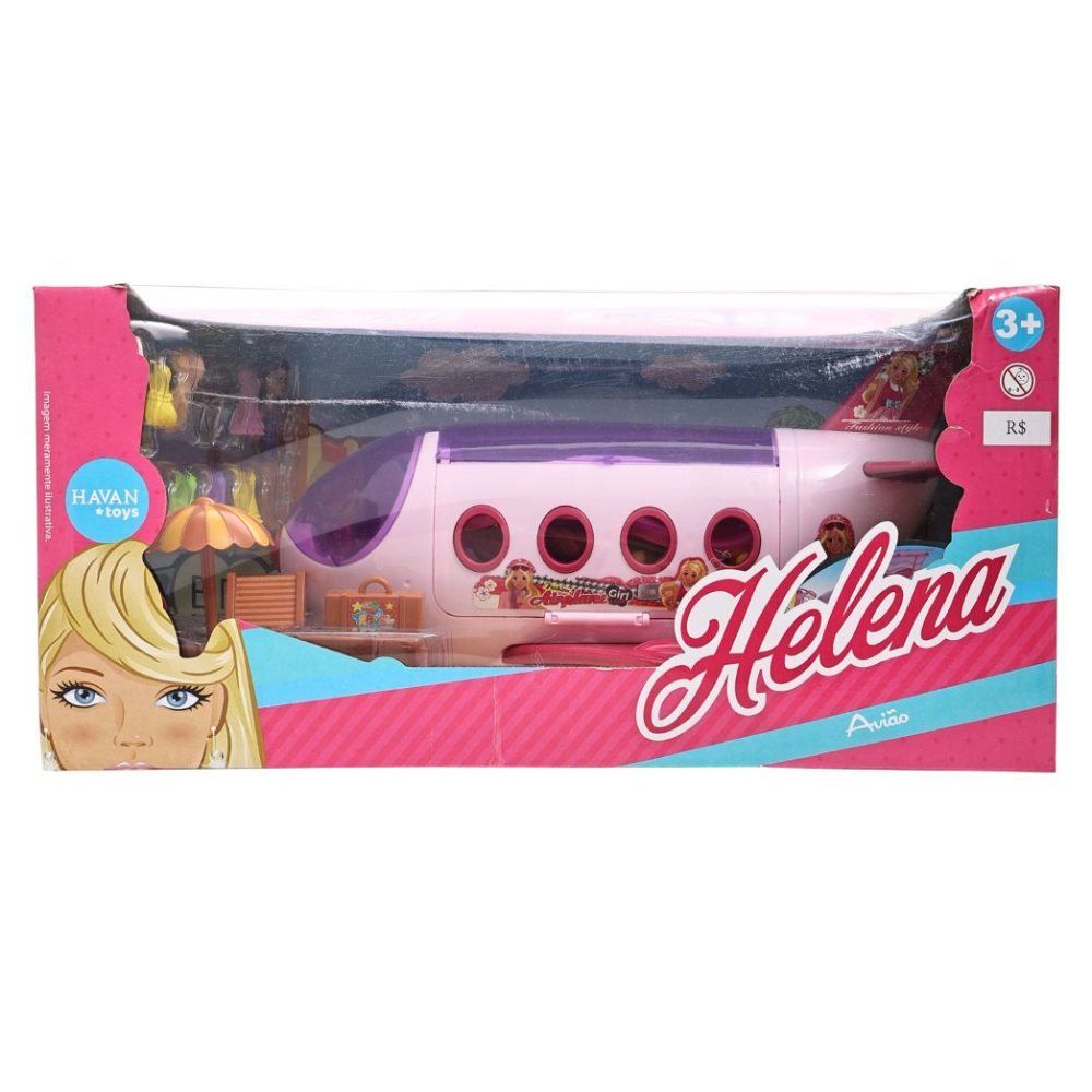 Avião Helena Havan Toys - HBR0416