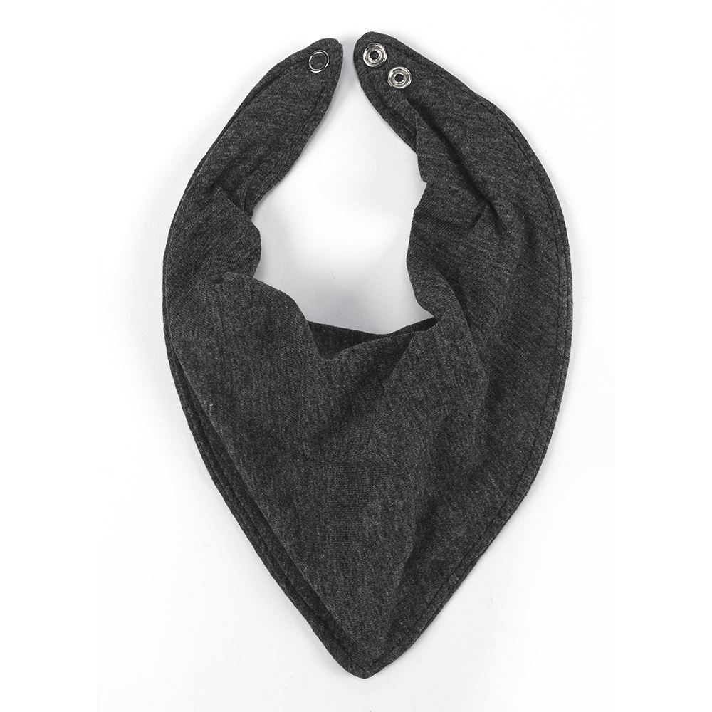 Babador Liso Kit Com 2 Peças - Cinza e Chumbo