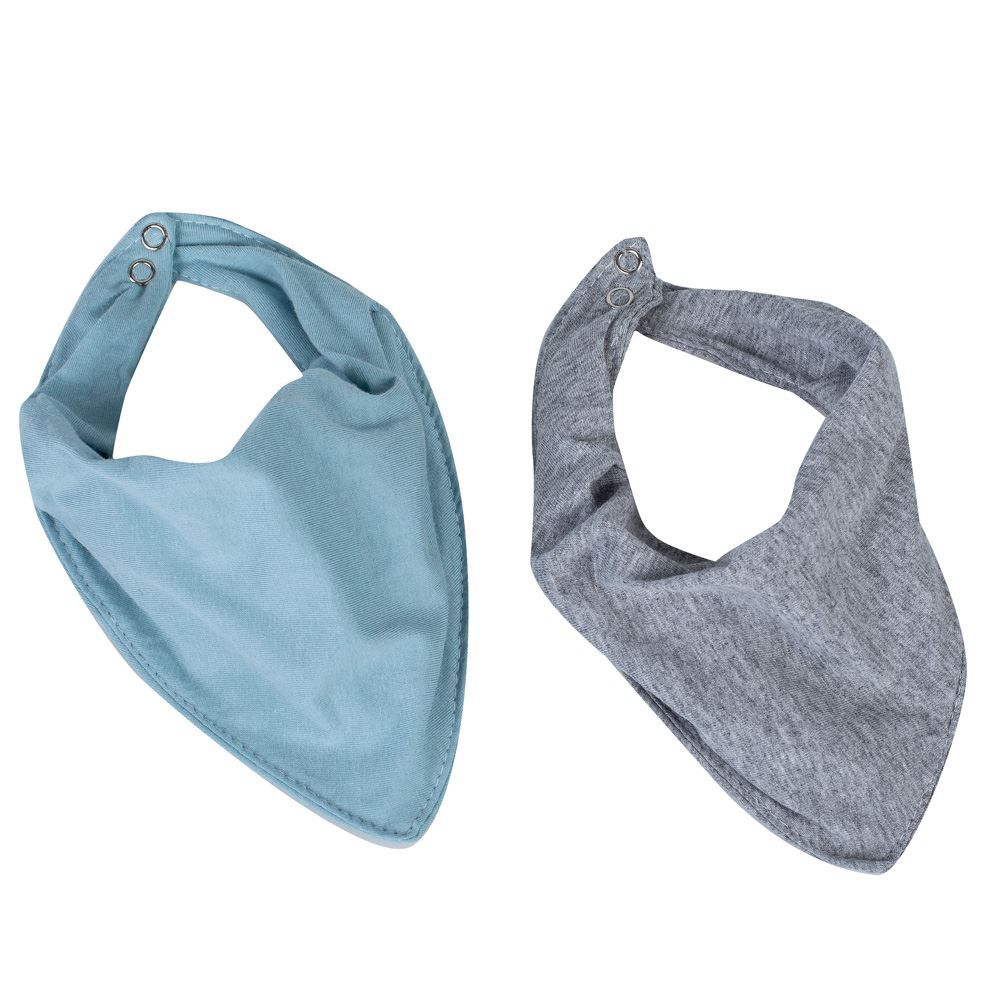 Babador Liso Kit Com 2 Peças - Hortência