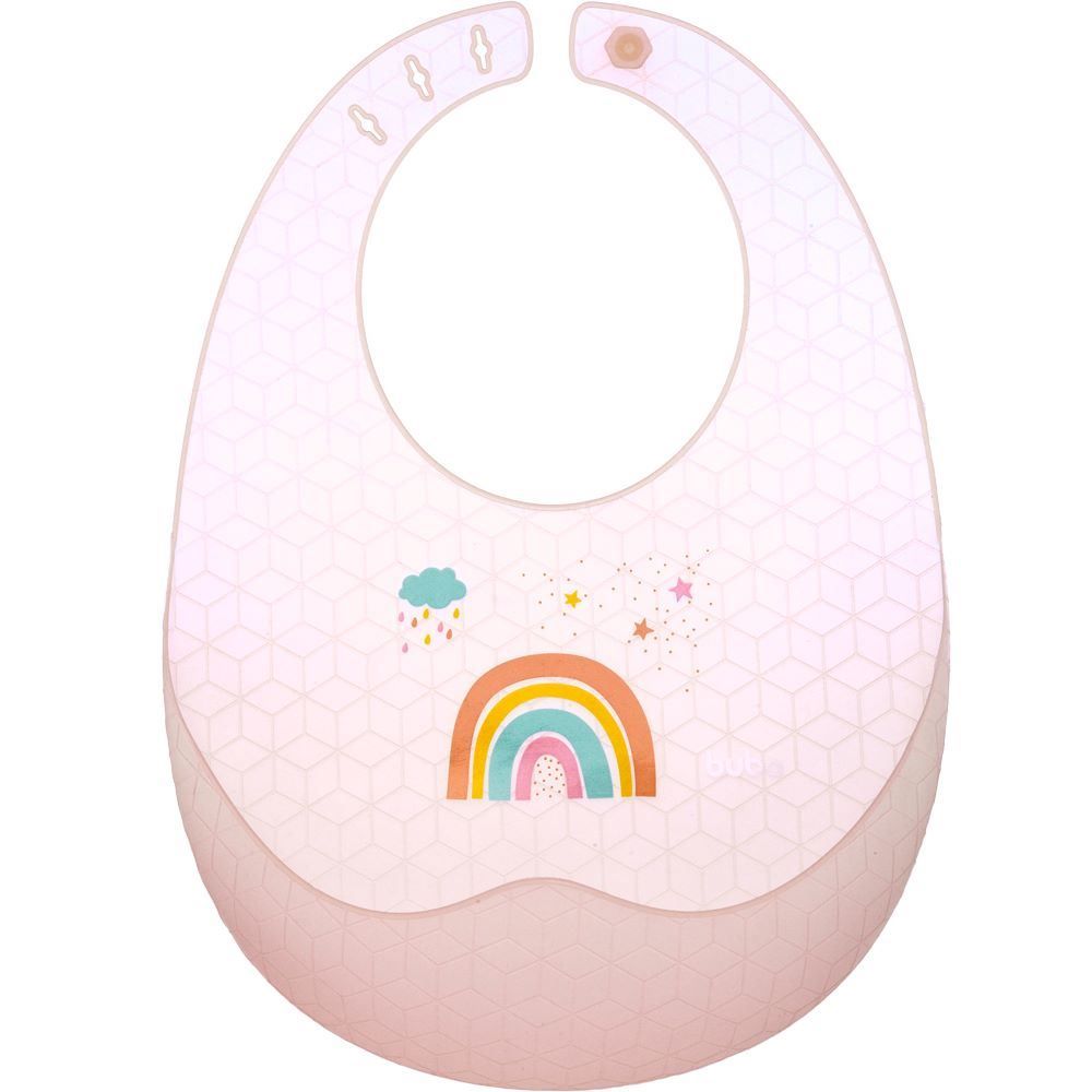 Babador Pega Migalhas Em Silicone Buba - ARCO IRIS