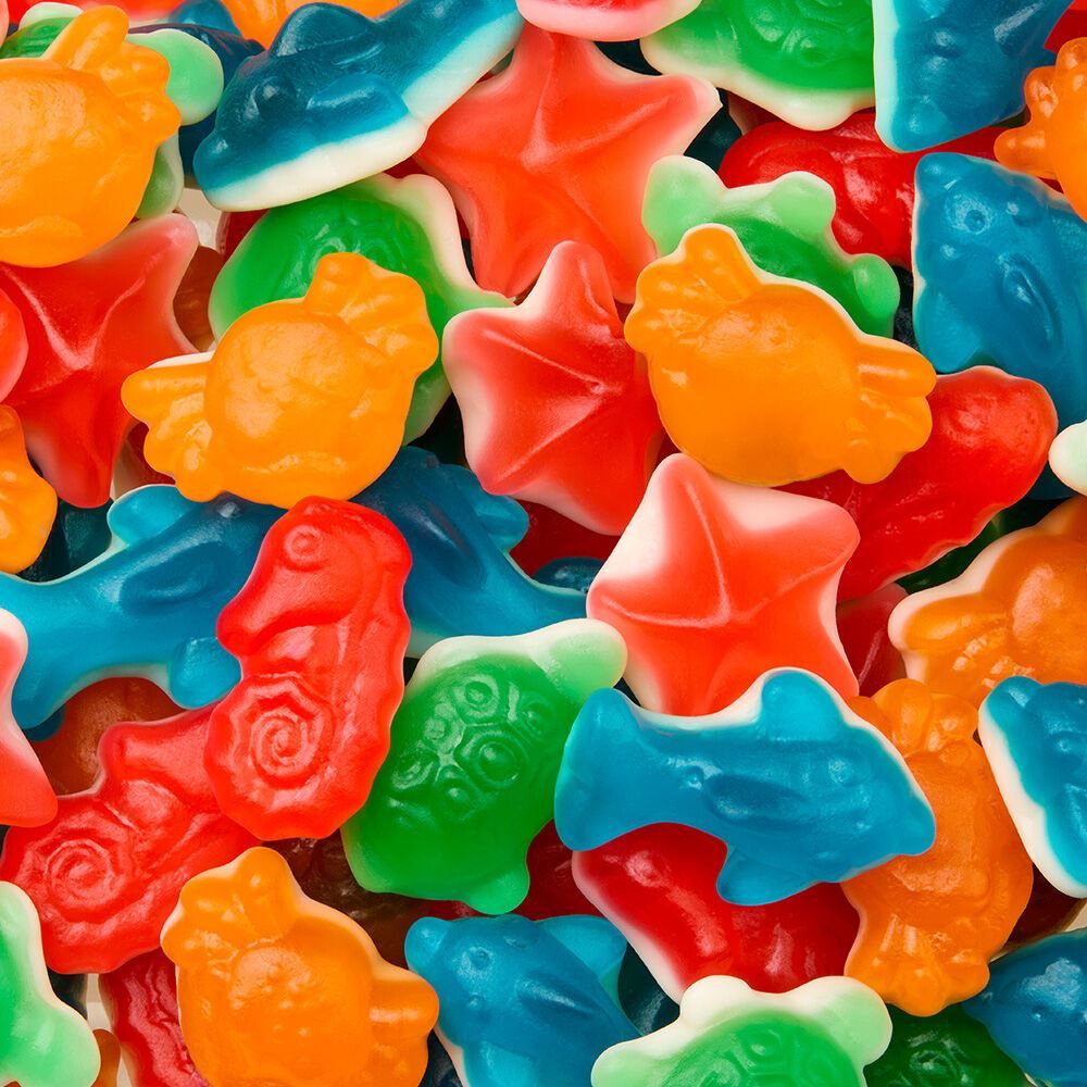 Bala De Gelatina Oceanitos Fini - 80g