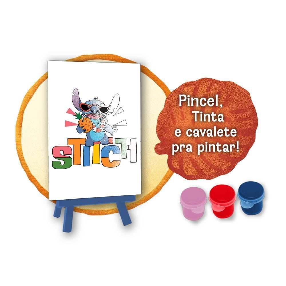 Balde De Atividades 5 Em 1 Stitch Disney Toyng - 58673