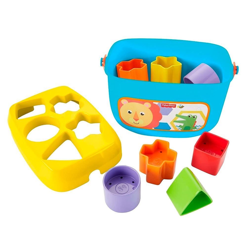 Balde Primeiros Blocos Fisher Price Mattel - FFC84