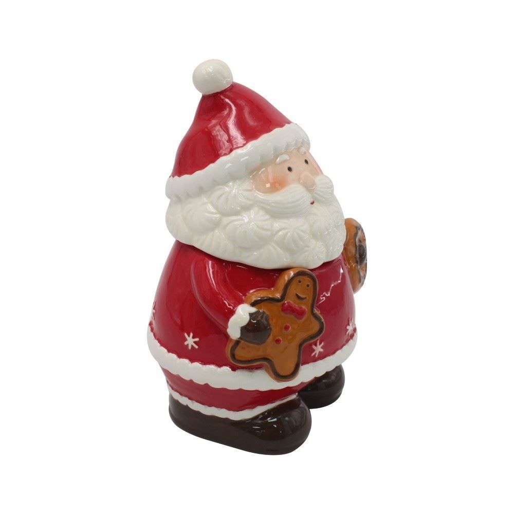 Baleiro Papai Noel Havan Casa 18Cm - Colorido