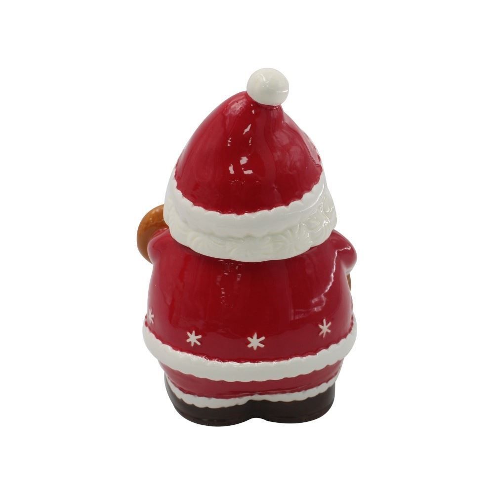 Baleiro Papai Noel Havan Casa 18Cm - Colorido