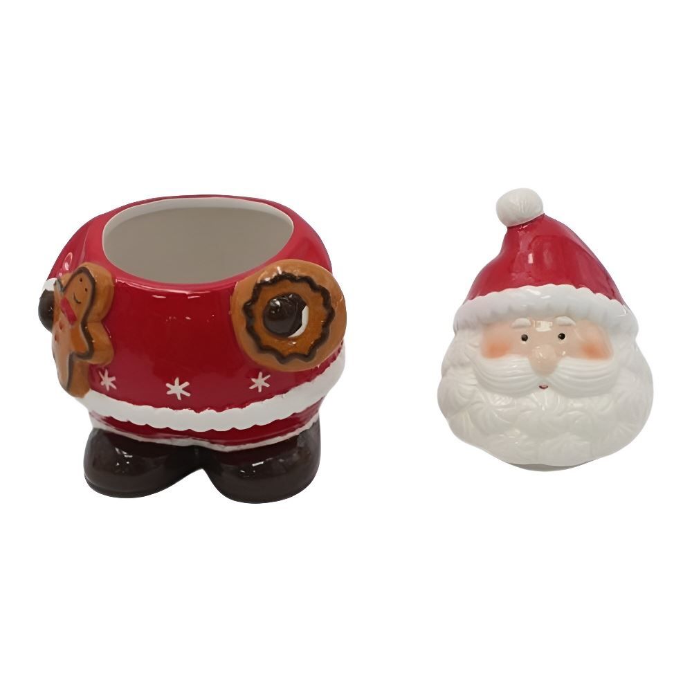 Baleiro Papai Noel Havan Casa 18Cm - Colorido