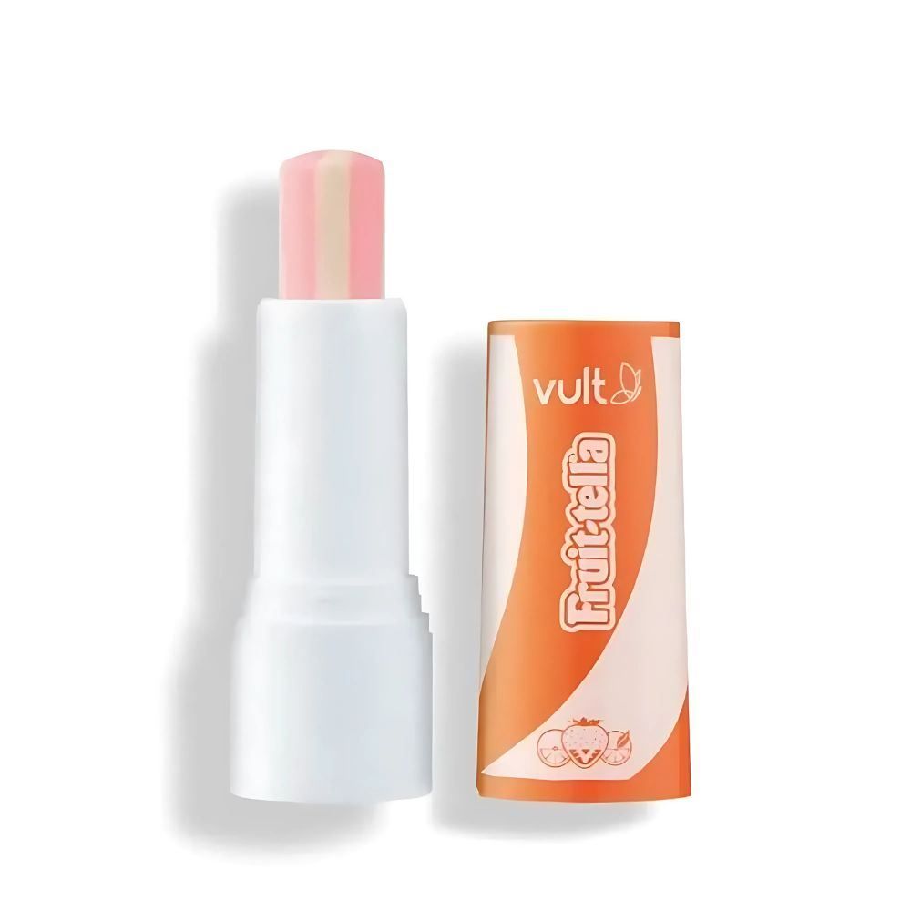 Balm Labial Fruit Mix Rosa Perolado Fruittella Vult - 3,5g