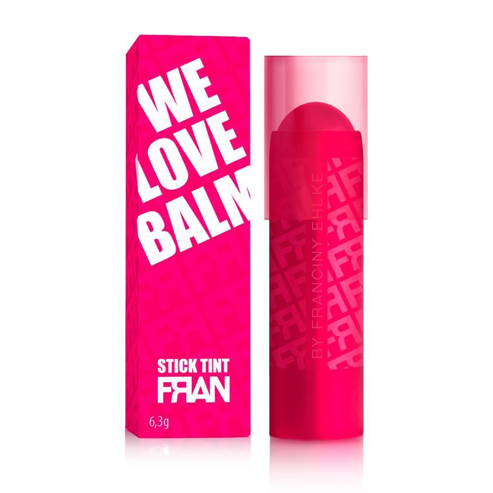 Balm Labial Stick Tint Pink Fran By Franciny Ehlke - 6,3g