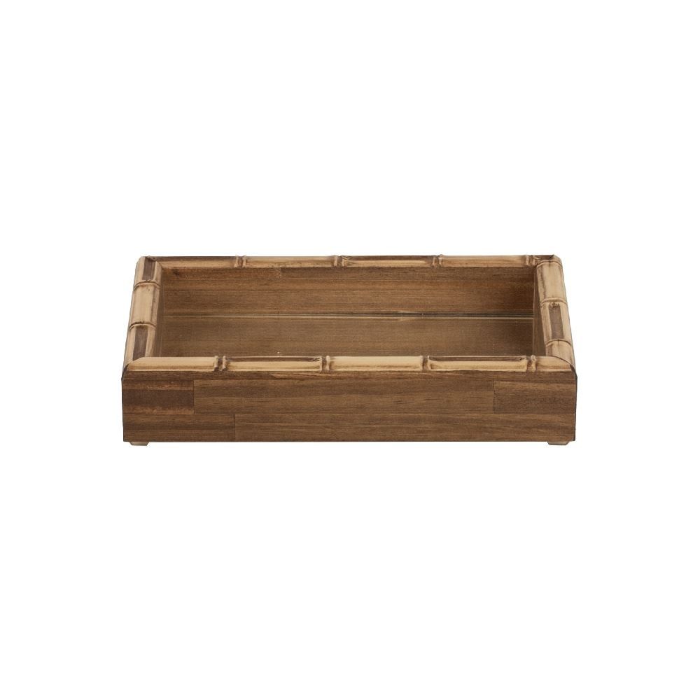 Bandeja Decorativa Espelhada Bw Quadros 22 Cm - Bambu