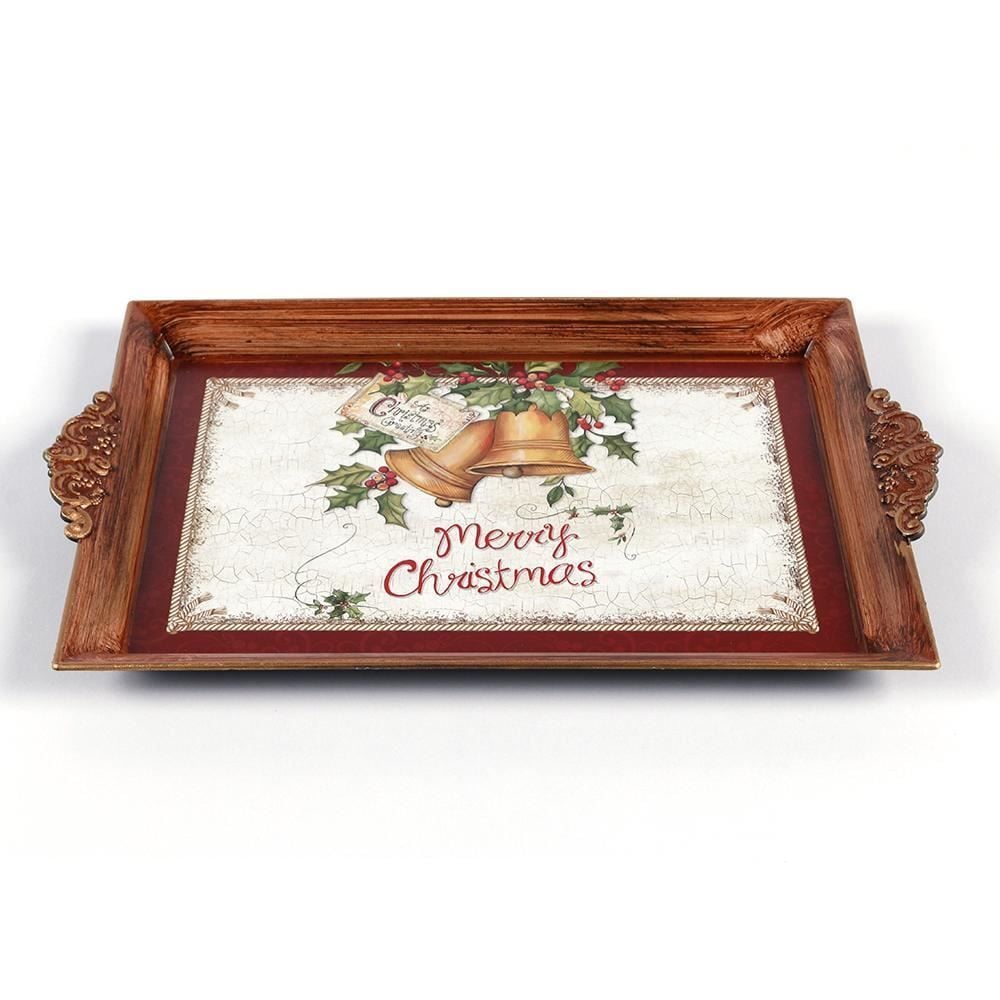 Bandeja Estampada Natalina Moldura Tuut - Sortido