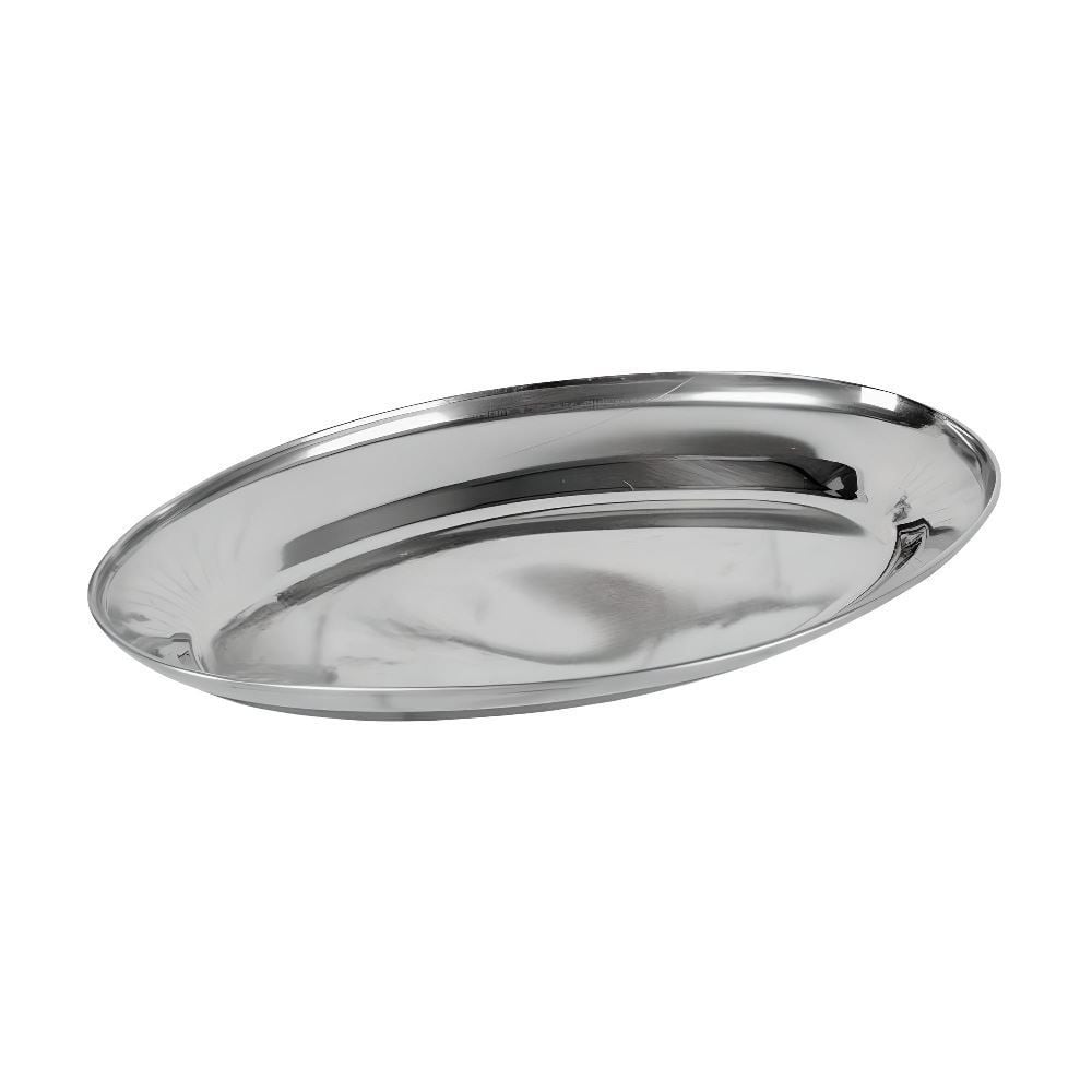 Bandeja Rasa Oval Havan Casa 25Cm - Inox