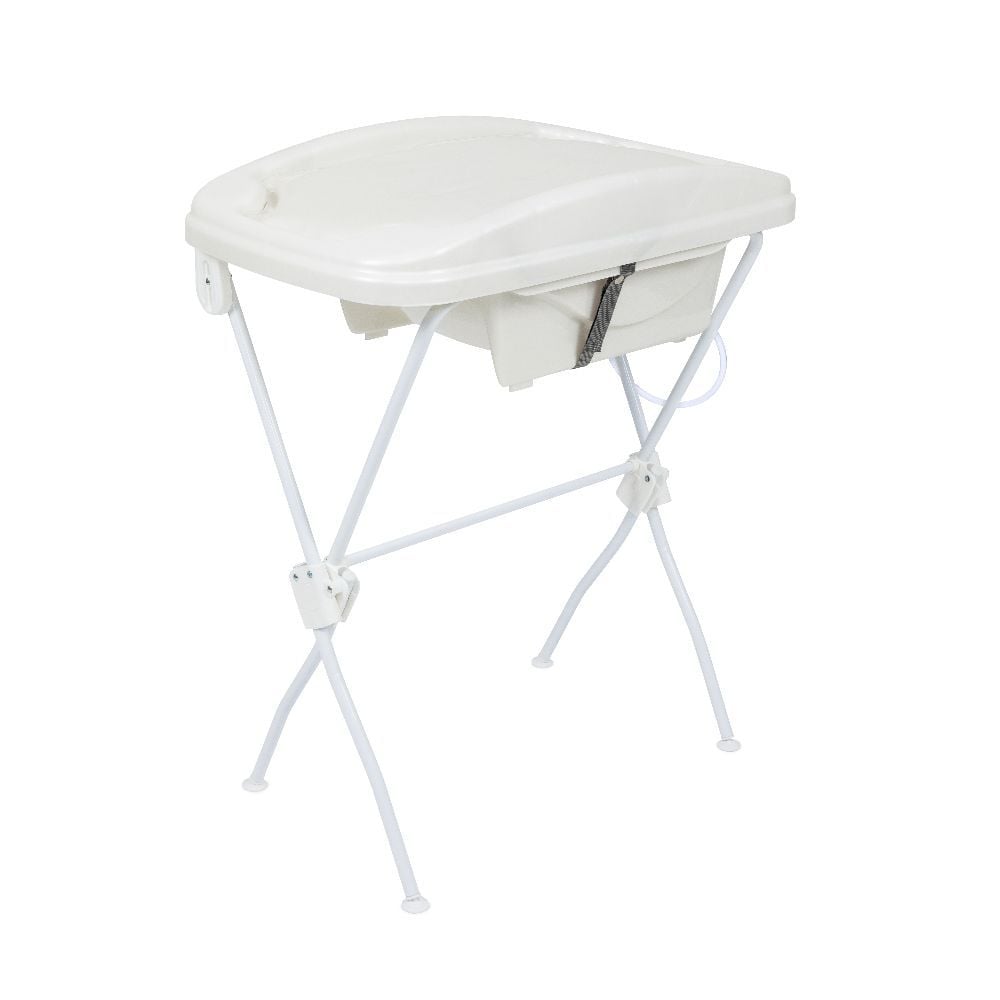 Banheira com Trocador Branco Perolado Tutti Baby 