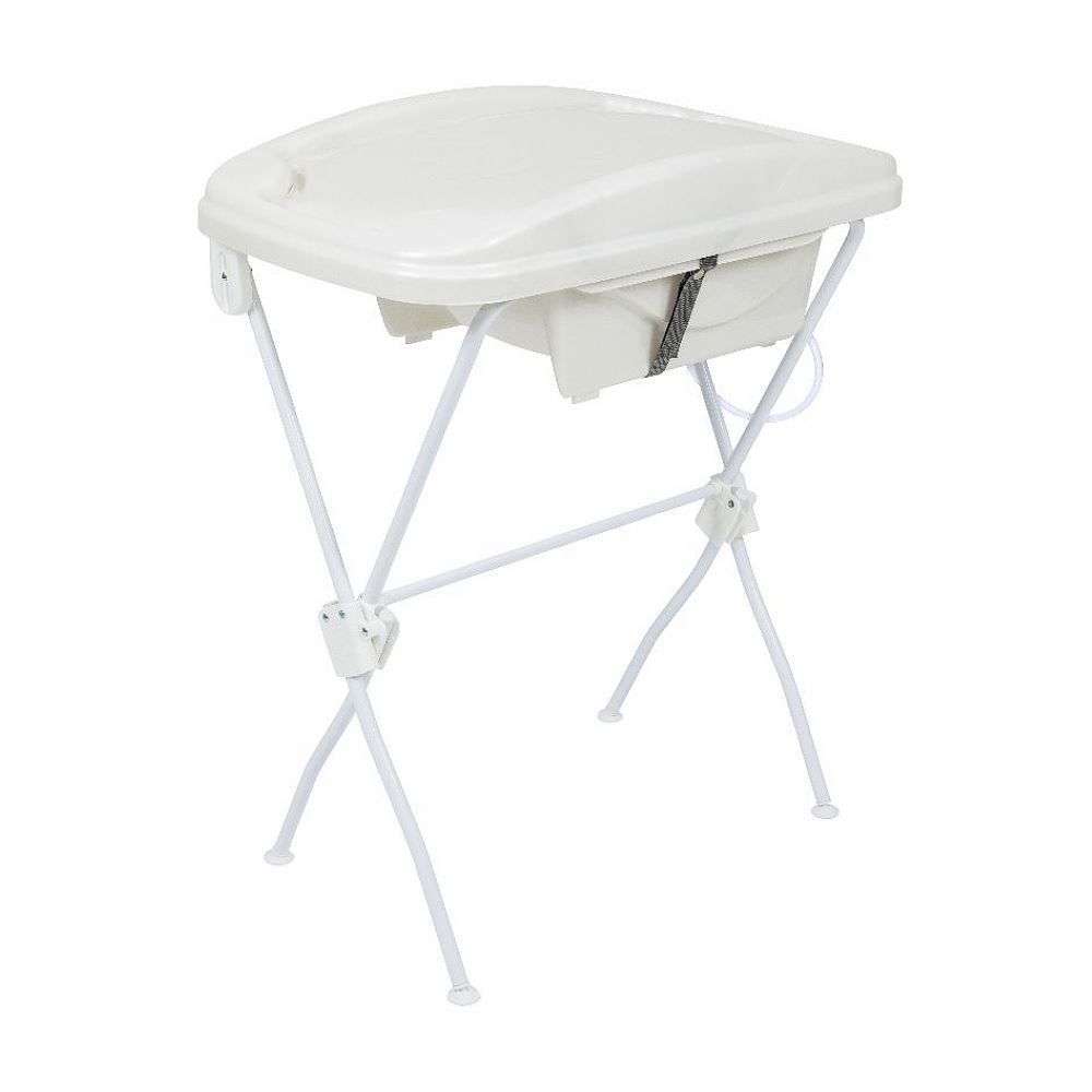 Banheira com Trocador Branco Perolado Tutti Baby 