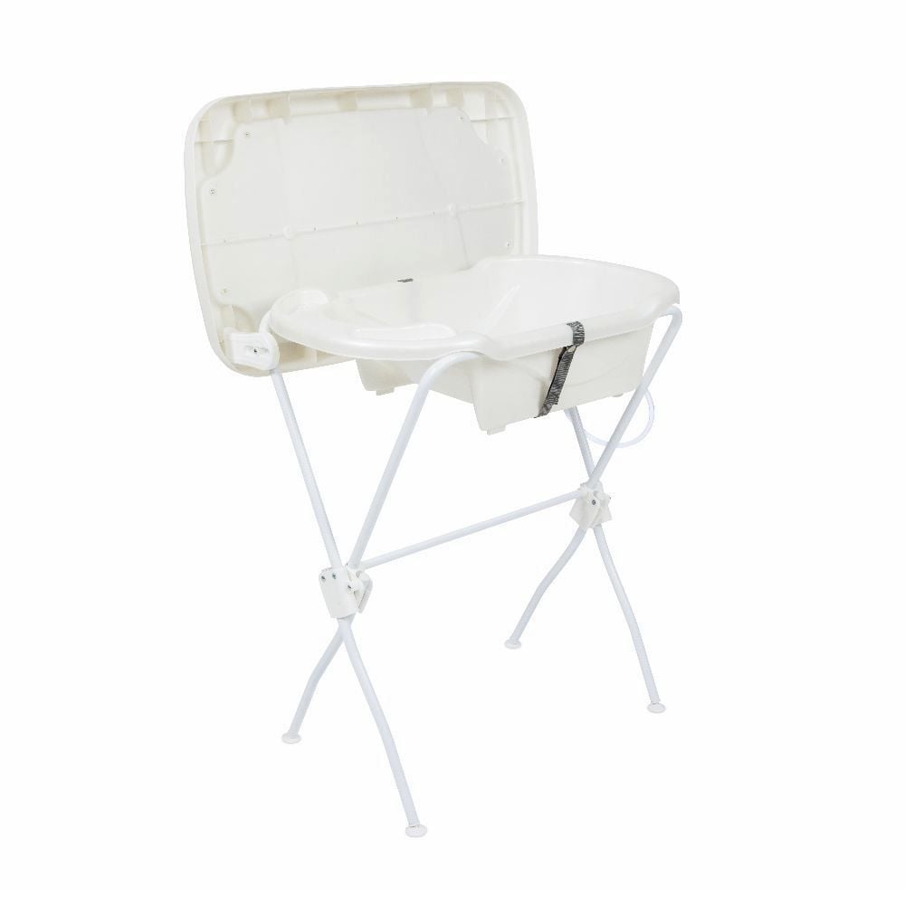 Banheira com Trocador Branco Perolado Tutti Baby 