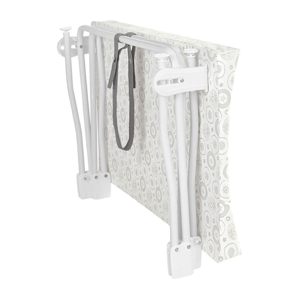 Banheira com Trocador Estampado Floripa Tutti Baby - Branco Essencial