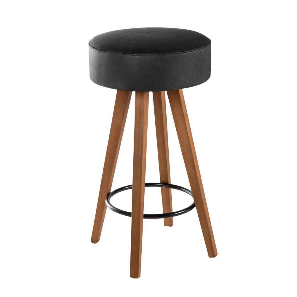 Banqueta Ravena 40X75 Cm Havan Casa - Preta