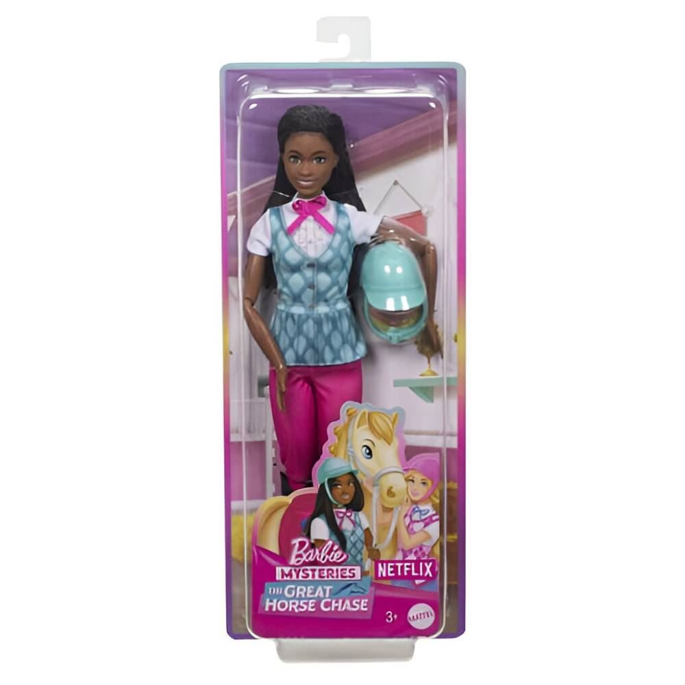 Barbie Brooklyn Equitação Mattel - HXJ39