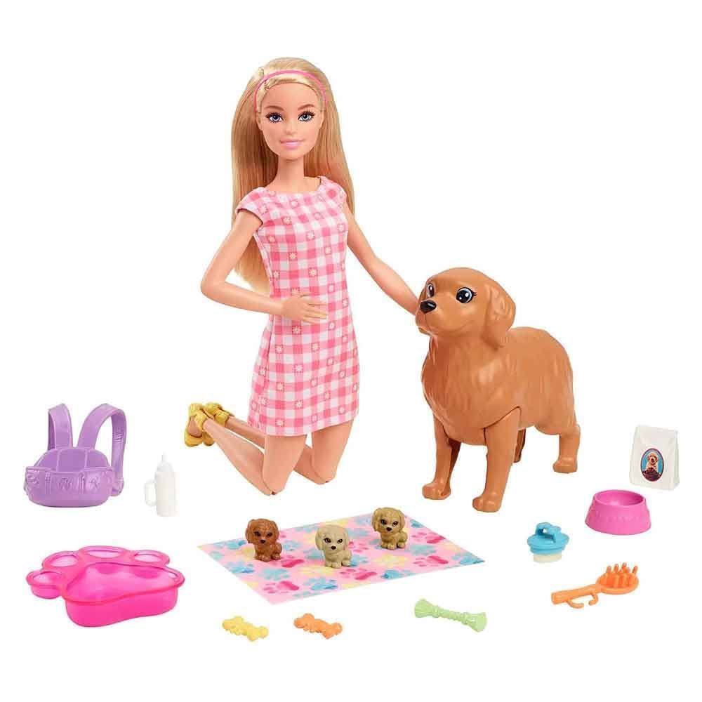 Barbie Cachorrinhos Recém Nascidos Mattel - HCK75