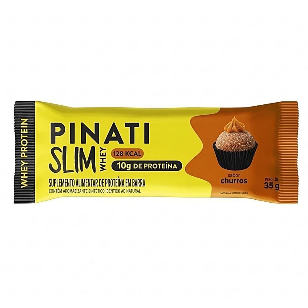 Barra de Proteína Slim Whey Churros Pinati 35G