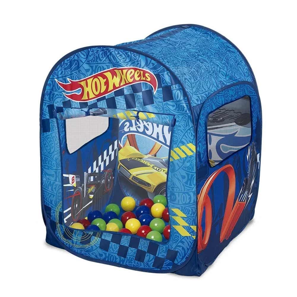 Barraca Infantil Hot Wheels Com 50 Bolinhas Fun - F0007-1
