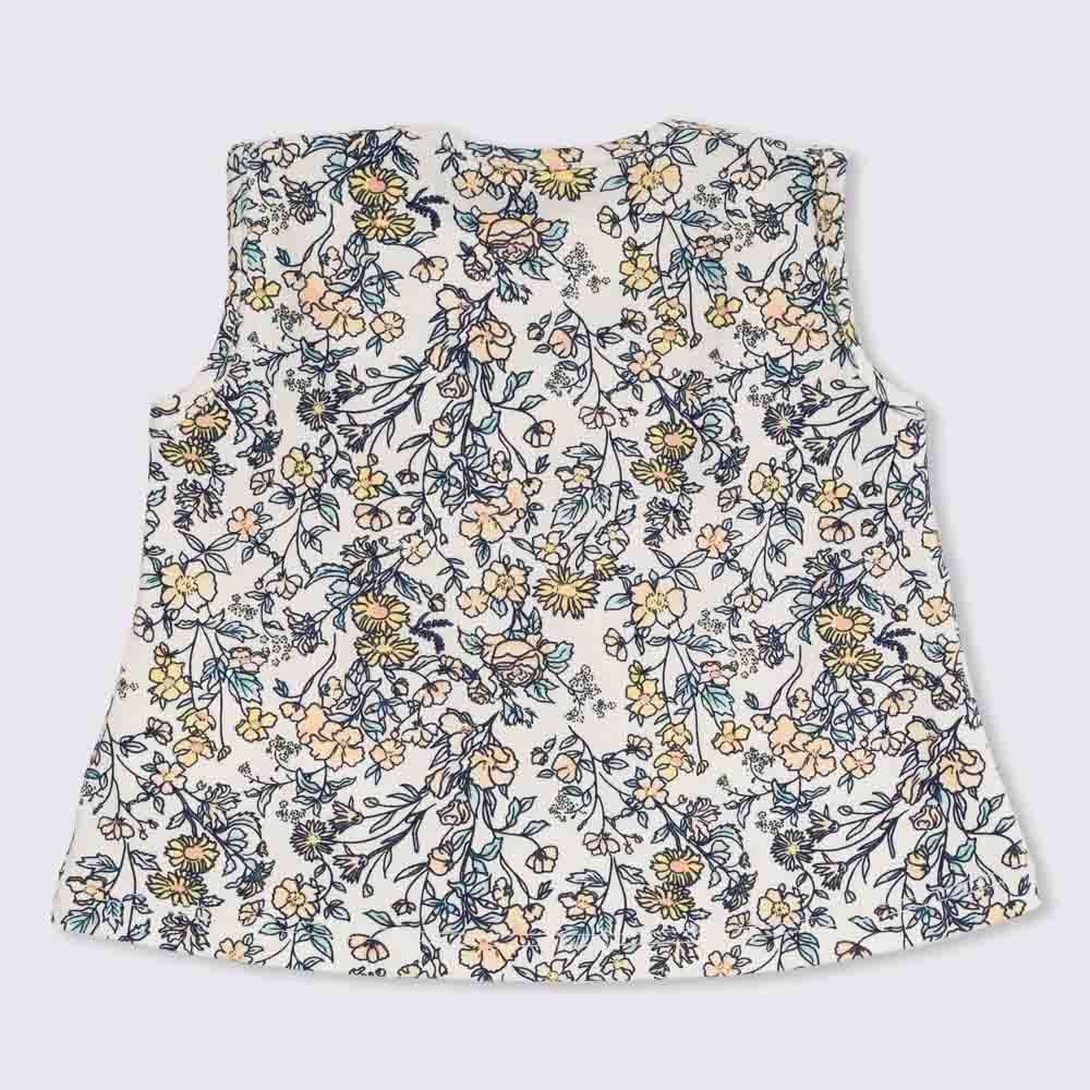 Bata P ao G com Estampa Floral Yoyo Baby