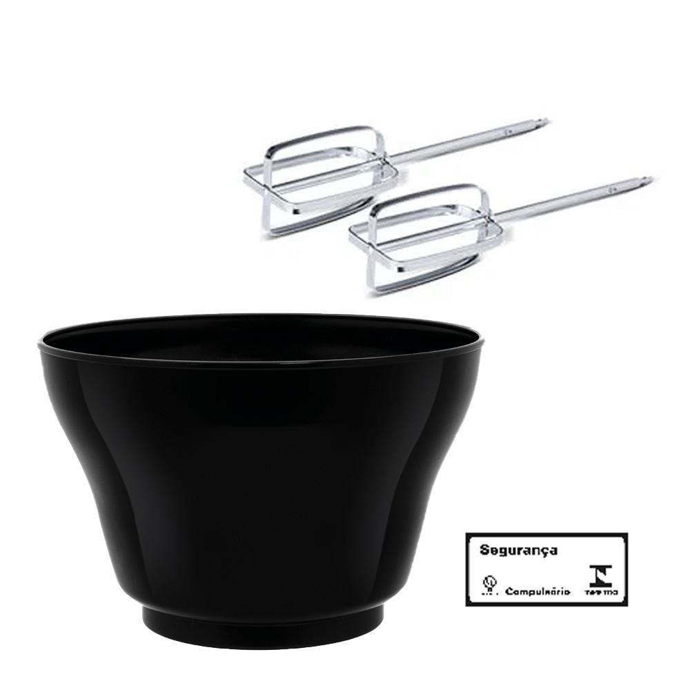 Batedeira Arno Chef 400W 5L Preta