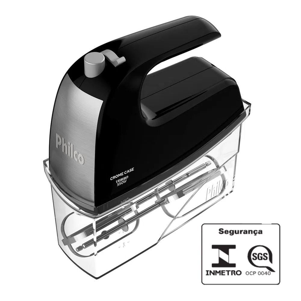 Batedeira Crome Case 550W Philco