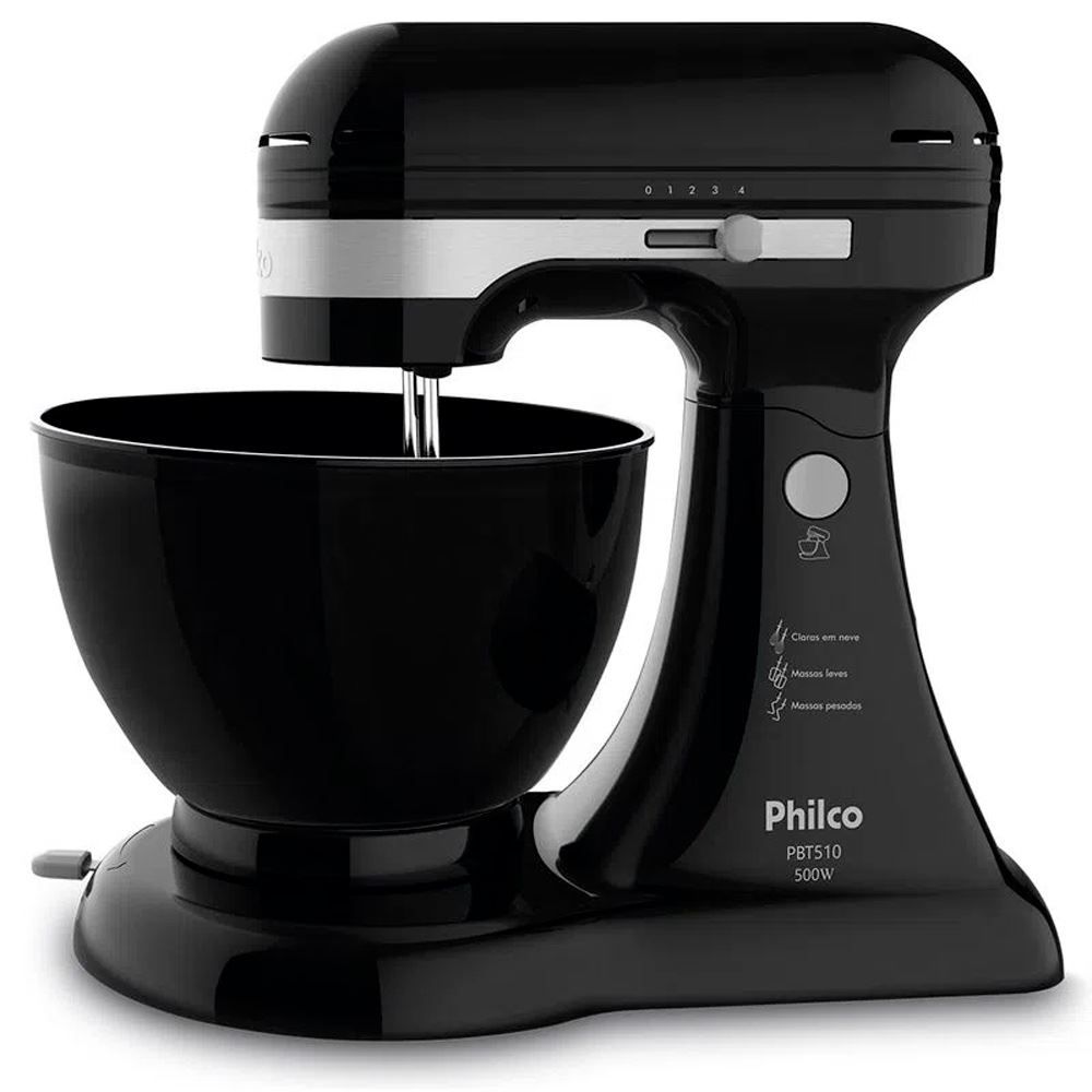 Batedeira Philco 500W Preta PBT510 