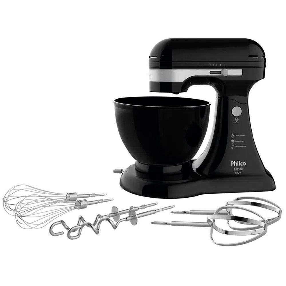 Batedeira Philco 500W Preta PBT510 