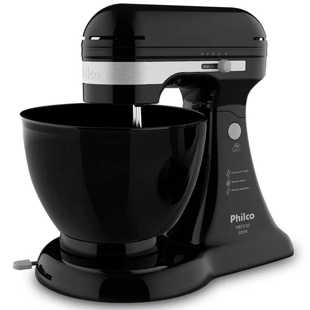 Batedeira Philco 500W Preta PBT510 