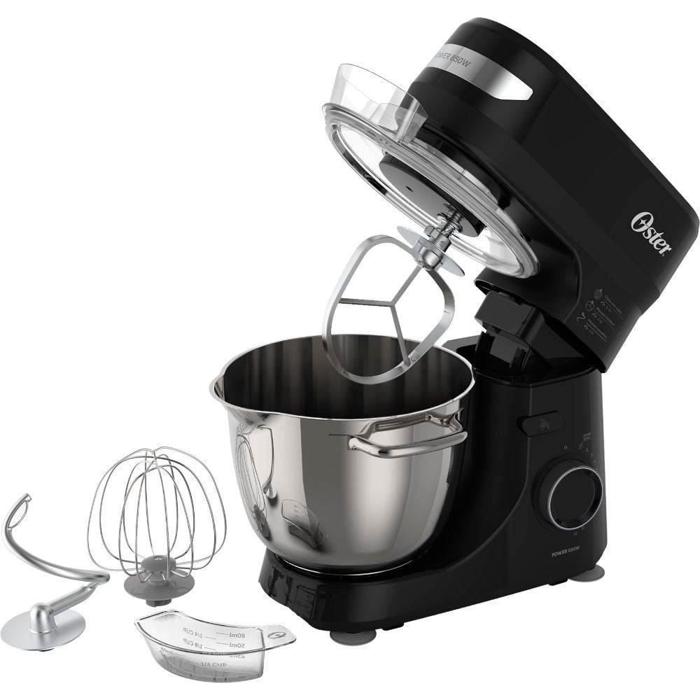 Batedeira Planetária Oster Bowl Inox 12 velocidades 3 batedores OBAT641