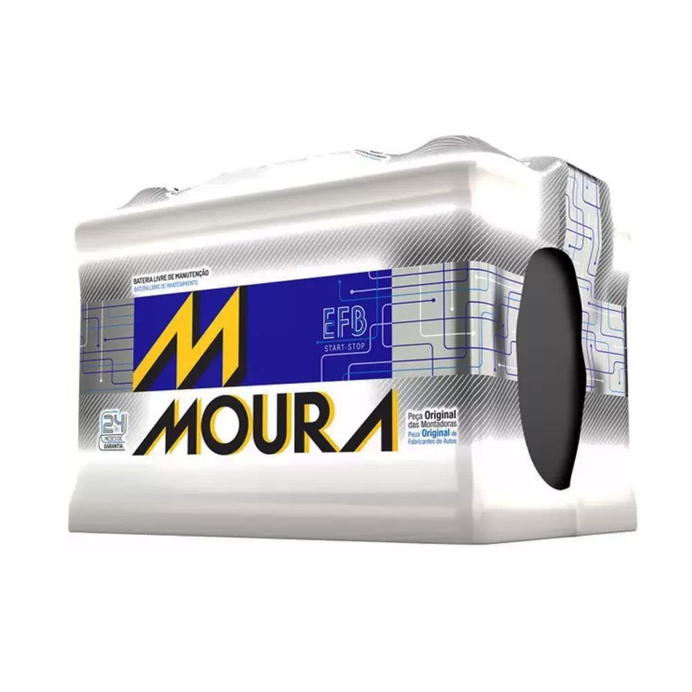Bateria Automotiva Efb 72Ah Moura - MF72LD
