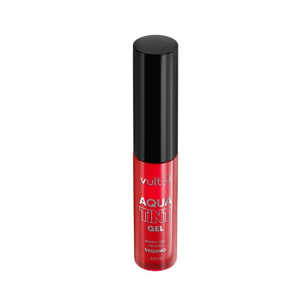 Batom Aquatint Gel Red Vult 5,5 Ml - Vermelho