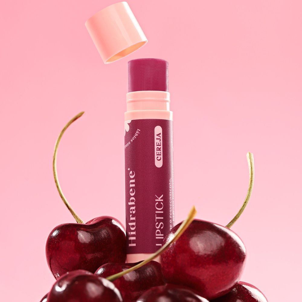 Batom Lipstick Cereja Hidrabene - 5g