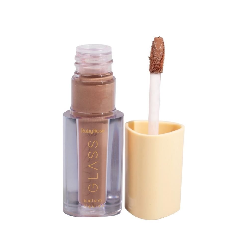 Batom Líquido Velvety Glass Bg01 Ruby Rose - 3,5ml