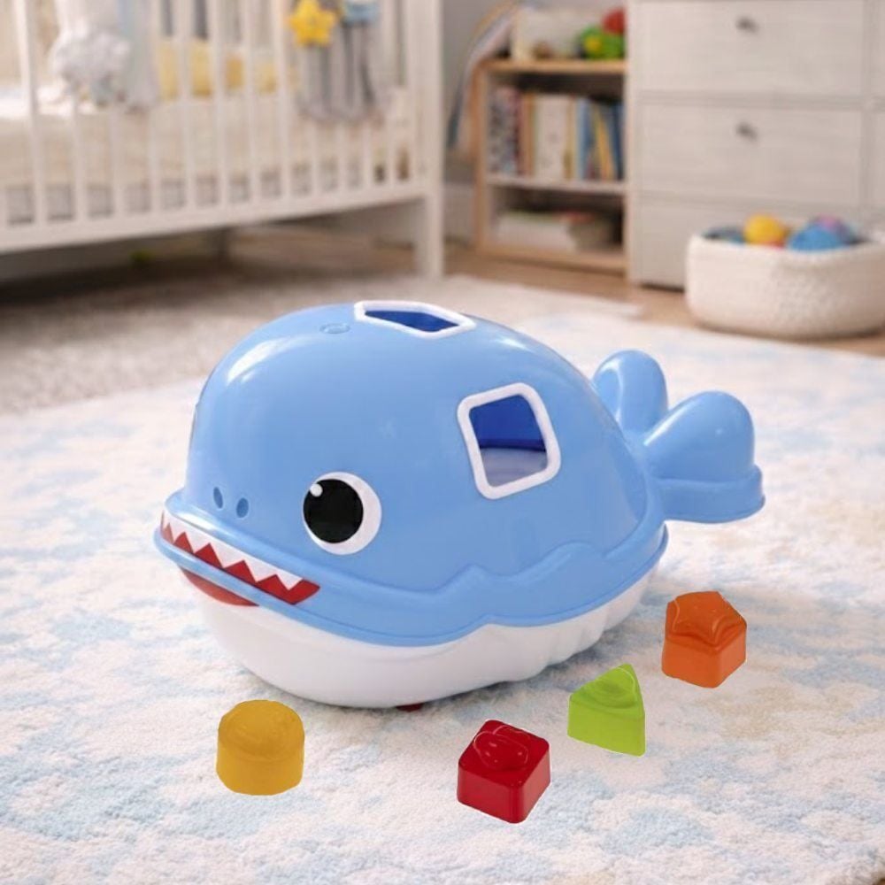 Brinquedo Bebê Jack Tubarão Didático Mercotoys - Sortido