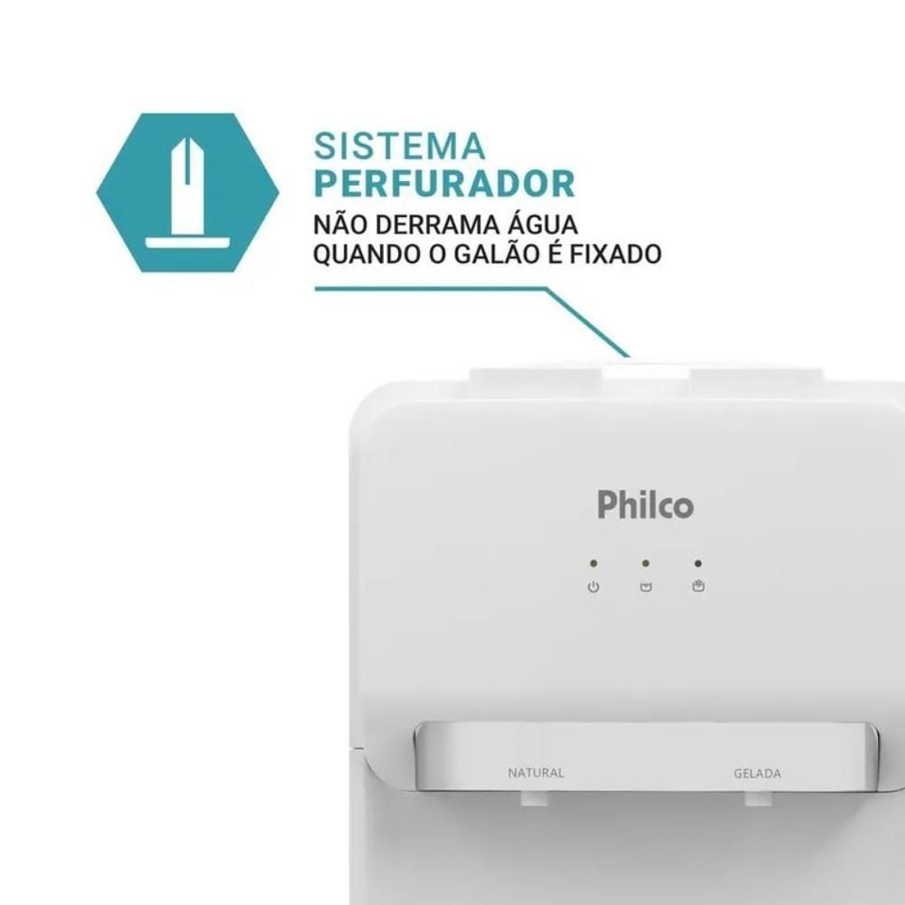 Bebedouro Philco 20 Litros PBE11 Água Natural e Gelada