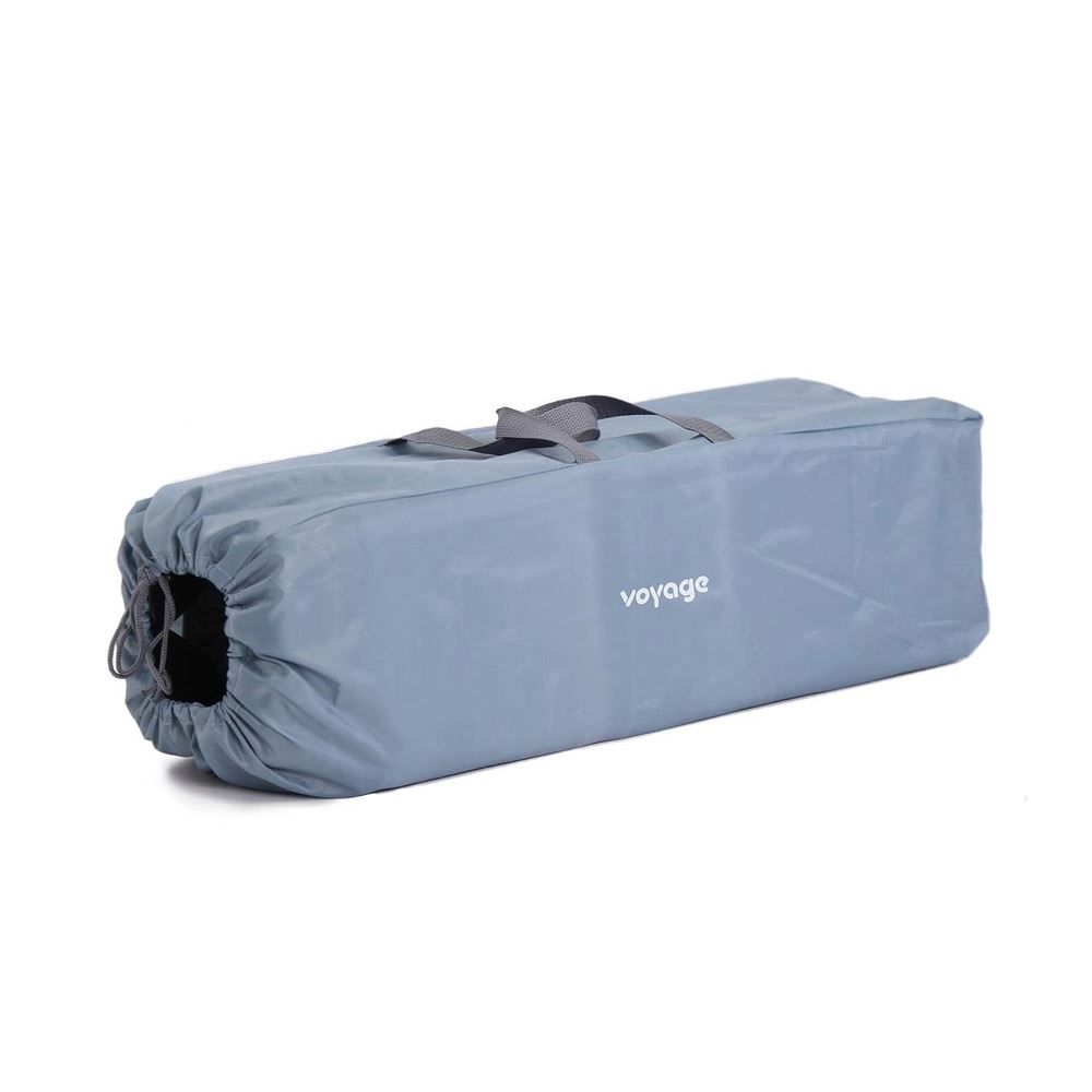 Berço Fit Portátil 0 Meses A 15 Kg Desmontável Voyage - Azul Geo